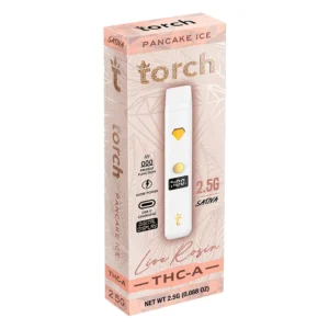 TORCH THC-A LIVE ROSIN DISPOSABLE VAPE | 2.5 GRAMS